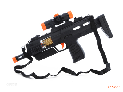 B/O GUN W/LIGHT W/O 3AA BATTERIES