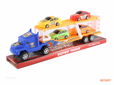 F/P TRUCK W/4PCS FREE WHEEL RACE CAR