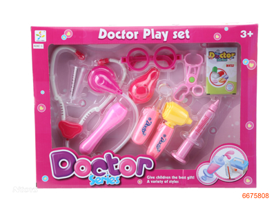 DOCTOR SET W/LIGHT/2PCS BUTTON BATTERIES