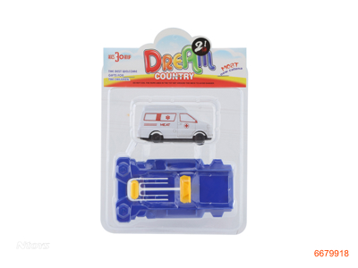 E JECTION PLATE W/FREE WHEEL CAR