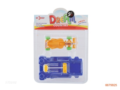 E JECTION PLATE W/FREE WHEEL CAR