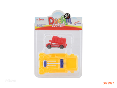 E JECTION PLATE W/FREE WHEEL CAR