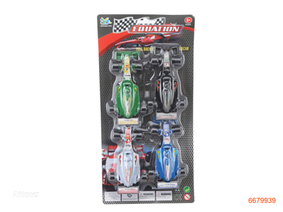 P/B CAR,4PCS.4COLOUR