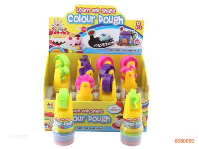 PLASTICINE,12PCS/DISPLAY BOX