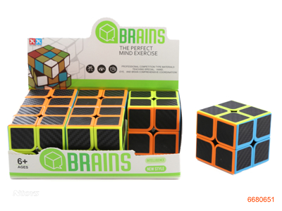 5.3CM MAGIC CUBE,6PCS/DISPLAY BOX