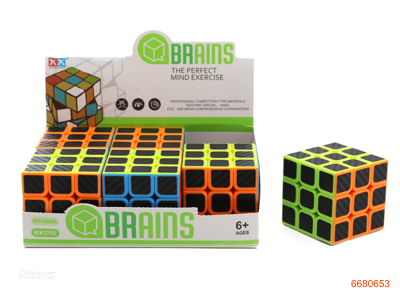 5.5CM MAGIC CUBE,6PCS/DISPLAY BOX