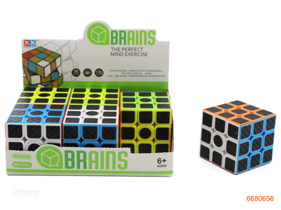 5.5CM MAGIC CUBE,6PCS/DISPLAY BOX