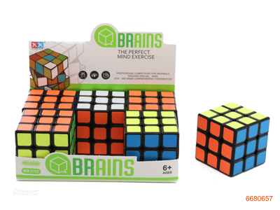 5.5CM MAGIC CUBE,6PCS/DISPLAY BOX