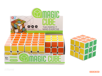 5.8CM MAGIC CUBE,6PCS/DISPLAY BOX