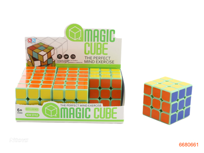 5.8CM GROW DRAK MAGIC CUBE,6PCS/DISPLAY BOX