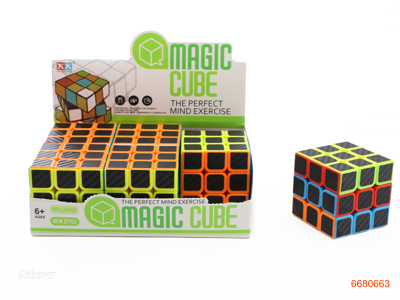 5.8CM MAGIC CUBE,6PCS/DISPLAY BOX