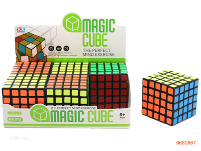 6.3CM MAGIC CUBE,6PCS/DISPLAY BOX