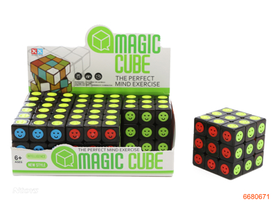 5.8CM MAGIC CUBE,6PCS/DISPLAY BOX