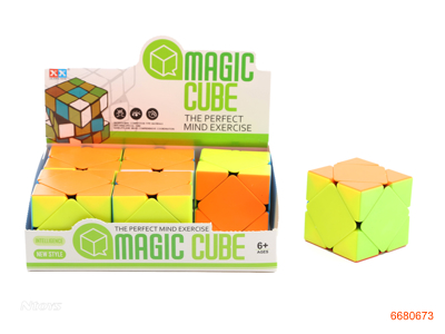 5.8CM MAGIC CUBE,6PCS/DISPLAY BOX