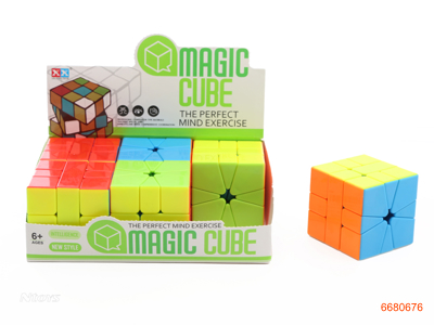 5.8CM MAGIC CUBE,6PCS/DISPLAY BOX