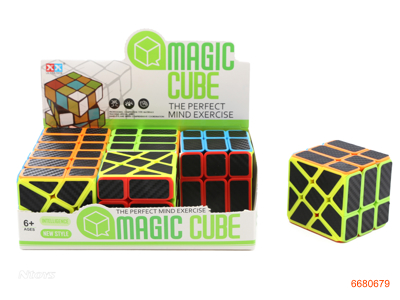 5.8CM MAGIC CUBE,6PCS/DISPLAY BOX