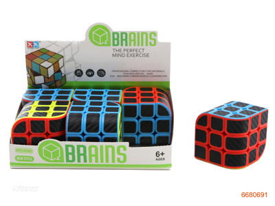 5.5CM MAGIC CUBE,6PCS/DISPLAY BOX