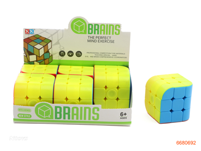 5.5CM MAGIC CUBE,6PCS/DISPLAY BOX