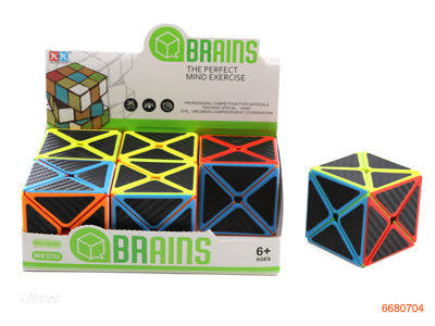 5.5CM MAGIC CUBE,6PCS/DISPLAY BOX