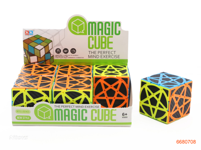 6CM MAGIC CUBE,6PCS/DISPLAY BOX