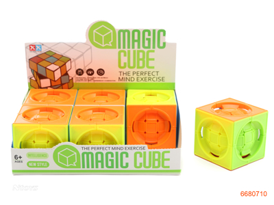 5.8CM MAGIC CUBE,6PCS/DISPLAY BOX