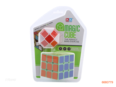 5.8CM GROW DRAK MAGIC CUBE+MAGIC RULER