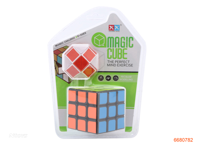 5.8CM MAGIC CUBE+MAGIC RULER