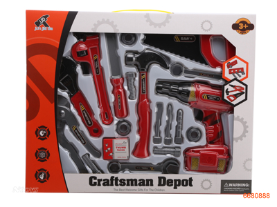 TOOL SET,W/O 2*AA BATTERIES,19PCS