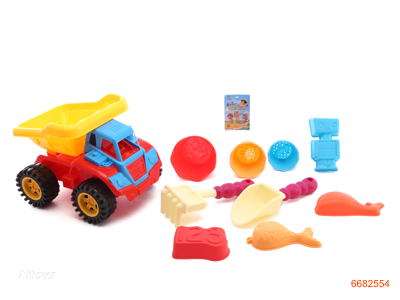 BEACH TOYS 10PCS,2COLOUR