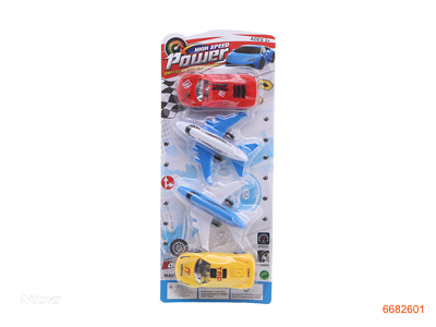 P/B PLANE CAR 4PCS