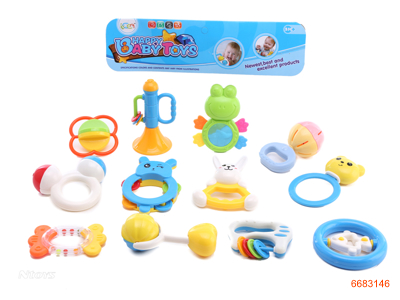 BABY RATTLE 12PCS