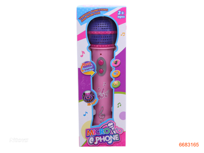 MICROPHONE,W/LIGHT/MUSIC,W/O 2*AA BATTERIES