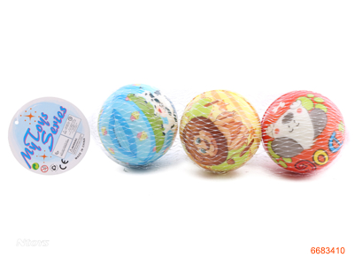 7CM PU BALLS 3PCS