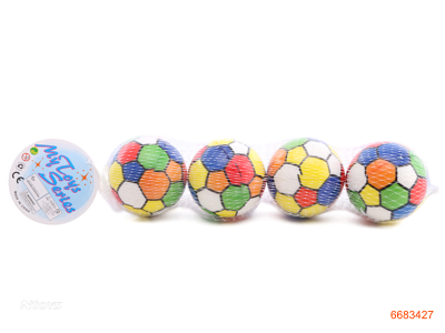 6.3CM PU BALLS 4PCS