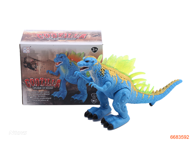 B/O DINOSAUR,W/LIGHT/SOUND,W/O 3*AA BATTERIES