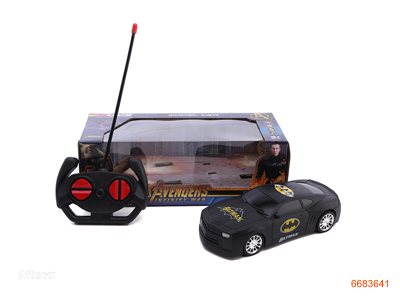 1:24 4CHANNELS R/C CAR,W/O 3*AA BATTERIES IN CAR,W/O 2*AA BATTERIES IN CONTROLLER