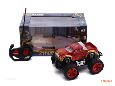 1:16 4CHANNELS R/C CAR,W/O 4*AA BATTERIES IN CAR,W/O 2*AA BATTERIES IN CONTROLLER