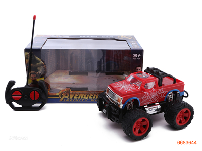 1:16 4CHANNELS R/C CAR,W/O 4*AA BATTERIES IN CAR,W/O 2*AA BATTERIES IN CONTROLLER