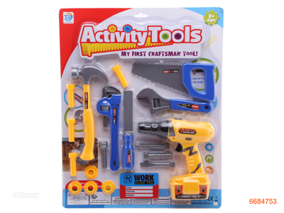 TOOL SET,W/O 2*AA BATTERIES,19PCS