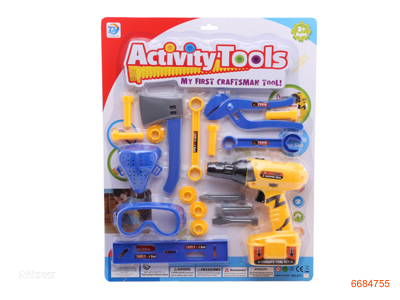 TOOL SET,W/O 2*AA BATTERIES,19PCS