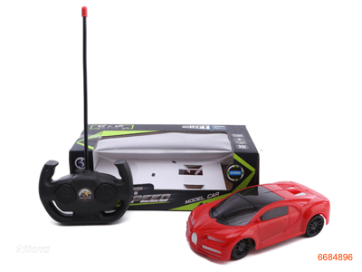 1:24 4CHANNELS R/C CAR,W/LIGHT,W/O 3*AA BATTERIES IN CAR,W/O 2*AA BATTERIES IN CONTROLLER