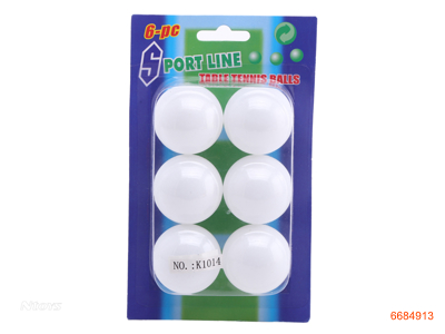 TABLE TENNIS 6PCS