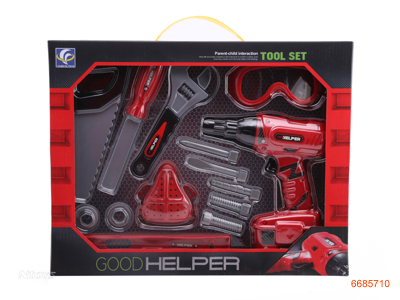 TOOL SET,W/O 2*AA BATTERIES,14PCS