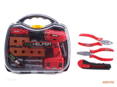 TOOL SET,W/O 2*AA BATTERIES,14PCS