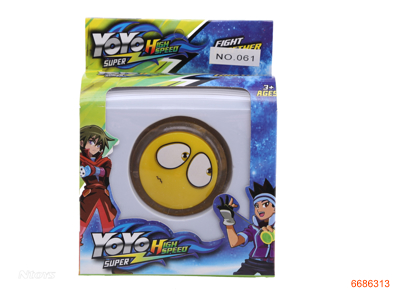 YOYO,W/LIGHT/2*AG3 BATTERIES,4ASTD