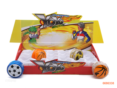 YOYO,24PCS/DISPLAY BOX,4ASTD