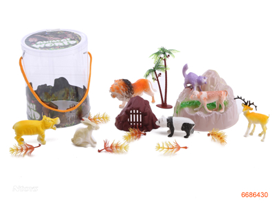 ANIMAL SET 16PCS