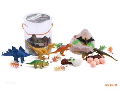 PVC DINOSAUR SET 21PCS