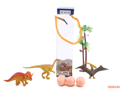 PVC DINOSAUR SET 7PCS