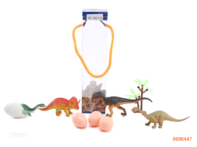 PVC DINOSAUR SET 8PCS